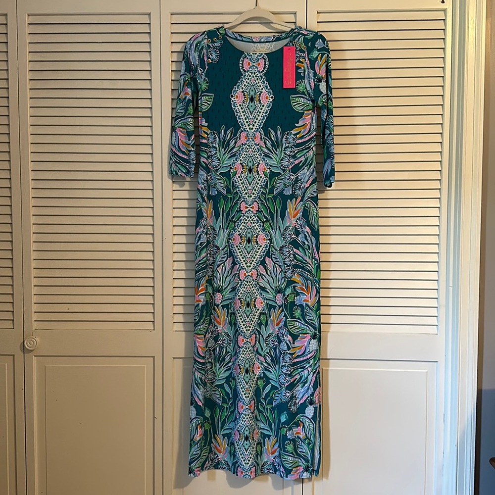 Valencia teal xs Lilly Pulitzer dress